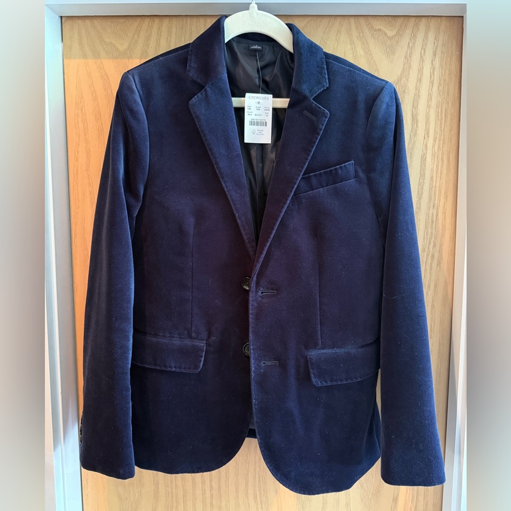 Crewcuts Midnight Velvet Jacket